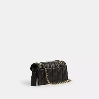Tabby Shoulder Bag 20 In Loved Leather With Quilting