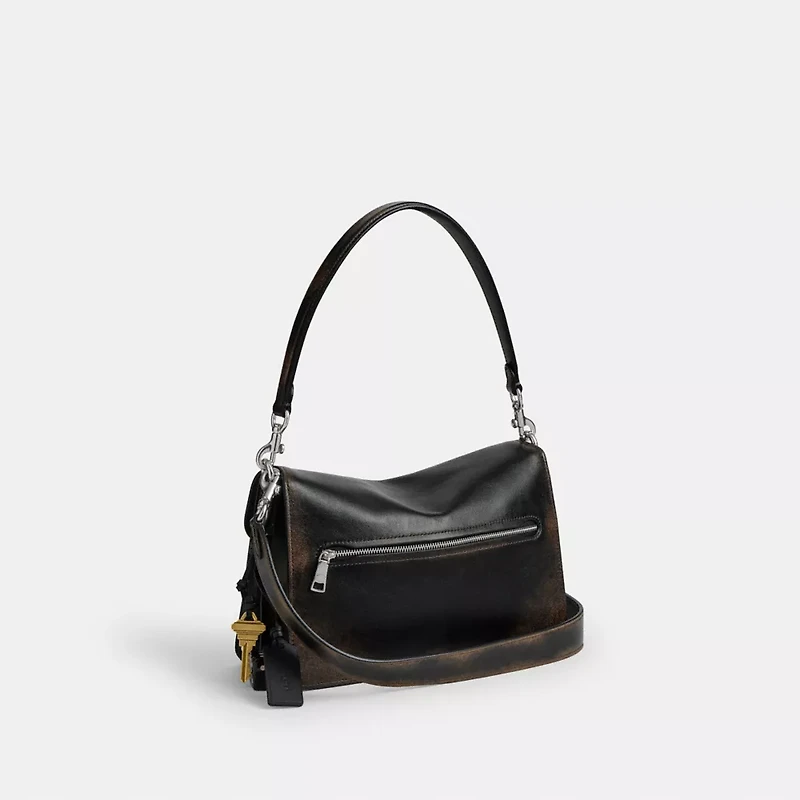 Chain Tabby Shoulder Bag In Loved Leather