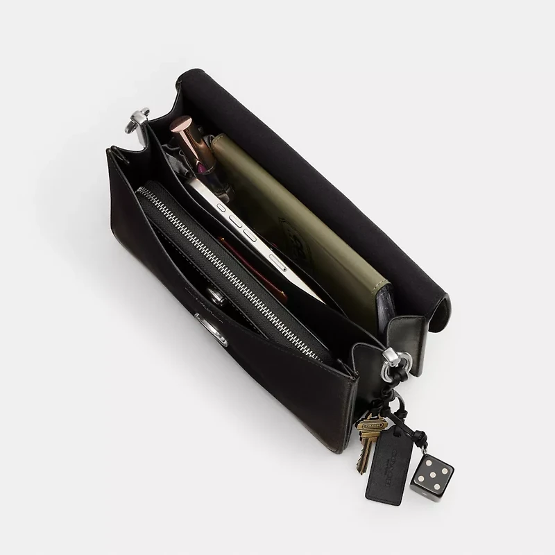 Chain Tabby Shoulder Bag In Loved Leather
