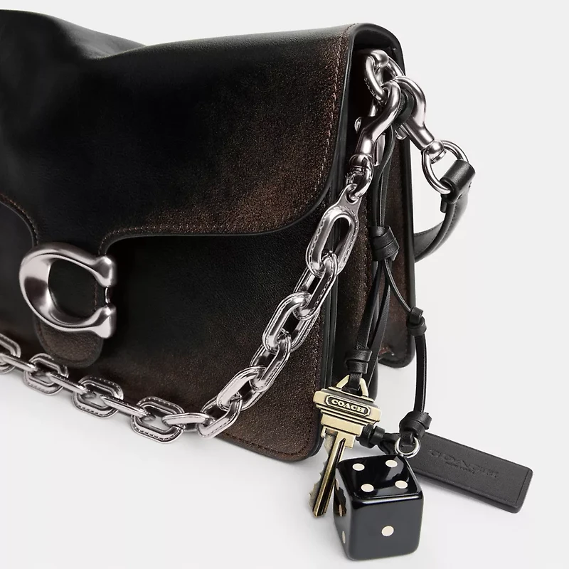 Chain Tabby Shoulder Bag In Loved Leather
