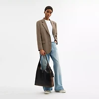 Brooklyn Shoulder Bag In Loved Leather