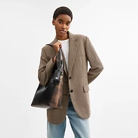 Brooklyn Shoulder Bag In Loved Leather