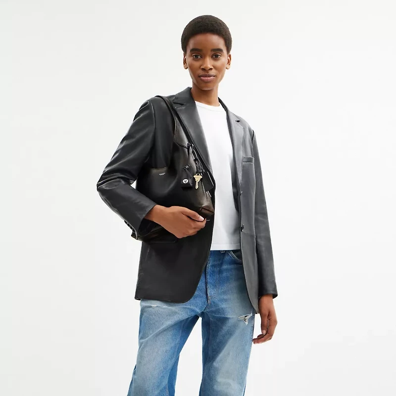 Brooklyn Shoulder Bag 28 In Loved Leather