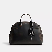 Soft Empire Carryall Bag In Loved Leather