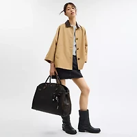 Soft Empire Carryall Bag In Loved Leather