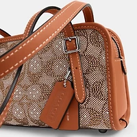Swing Zip Bag 20 In Crystal Signature Jacquard