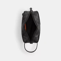Travel Kit In Signature Canvas With Patches