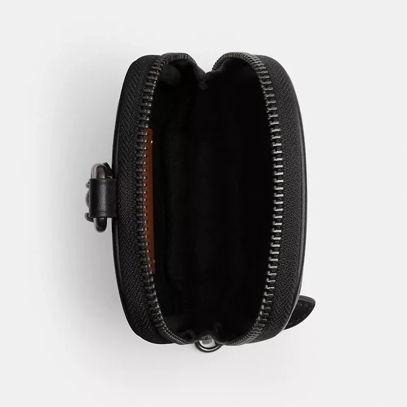 Clip On Pouch In Signature Canvas