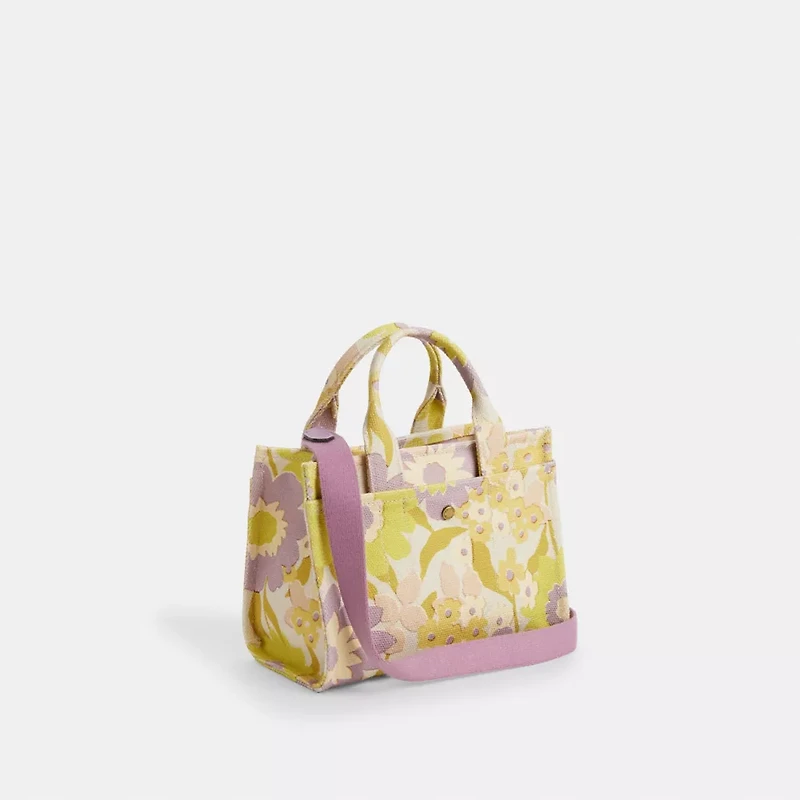 Cargo Tote Bag 20 With Floral Print
