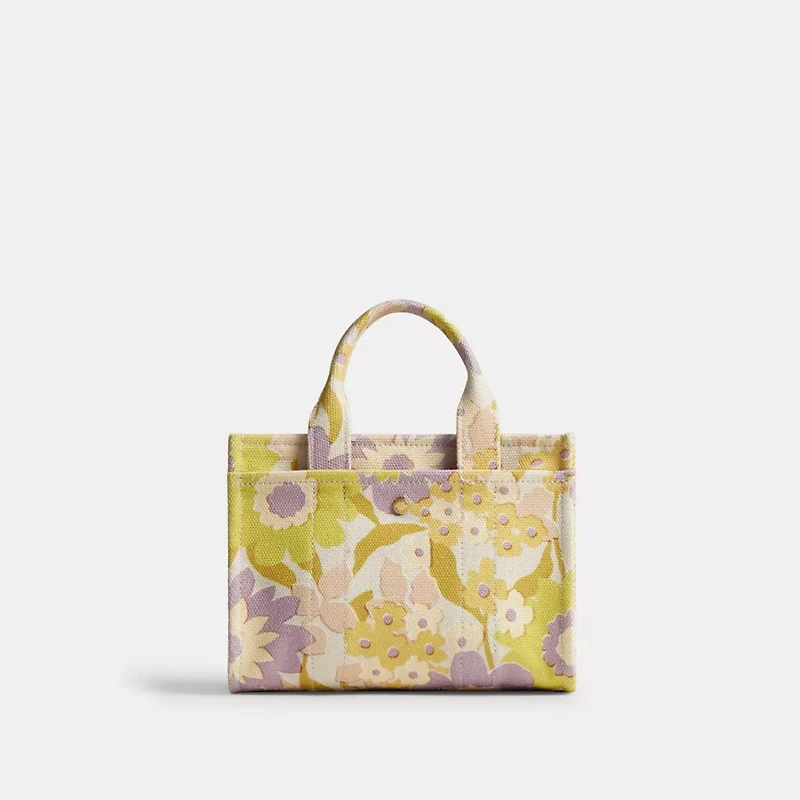 Cargo Tote Bag 20 With Floral Print