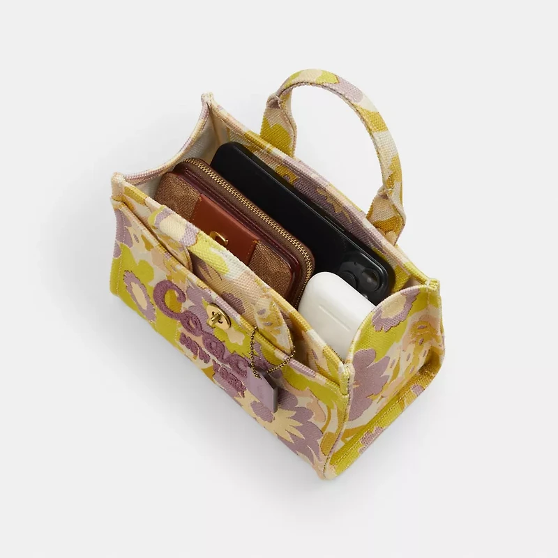 Cargo Tote Bag 20 With Floral Print