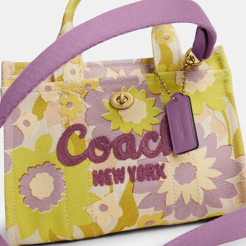 Cargo Tote Bag 20 With Floral Print