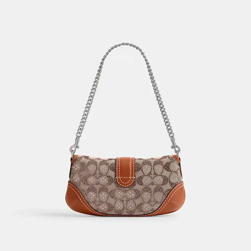 Soho Bag 25 In Crystal Signature Jacquard