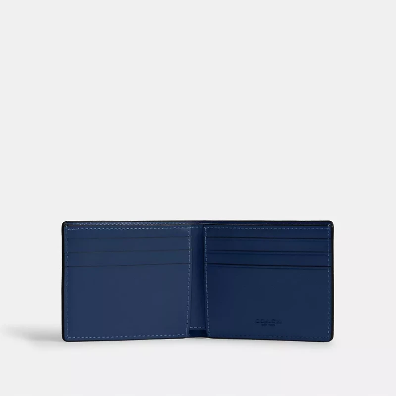 Slim Billfold Wallet In Maxi Signature Canvas