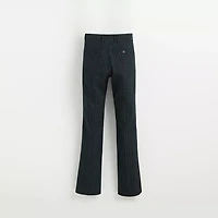 Restored Gingham Straight Leg Trousers