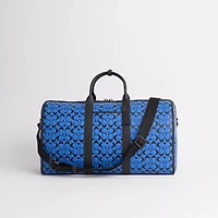 Restored Gotham Duffle Bag In Signature Leather