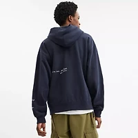 Sketch Horse And Carriage Relaxed Hoodie