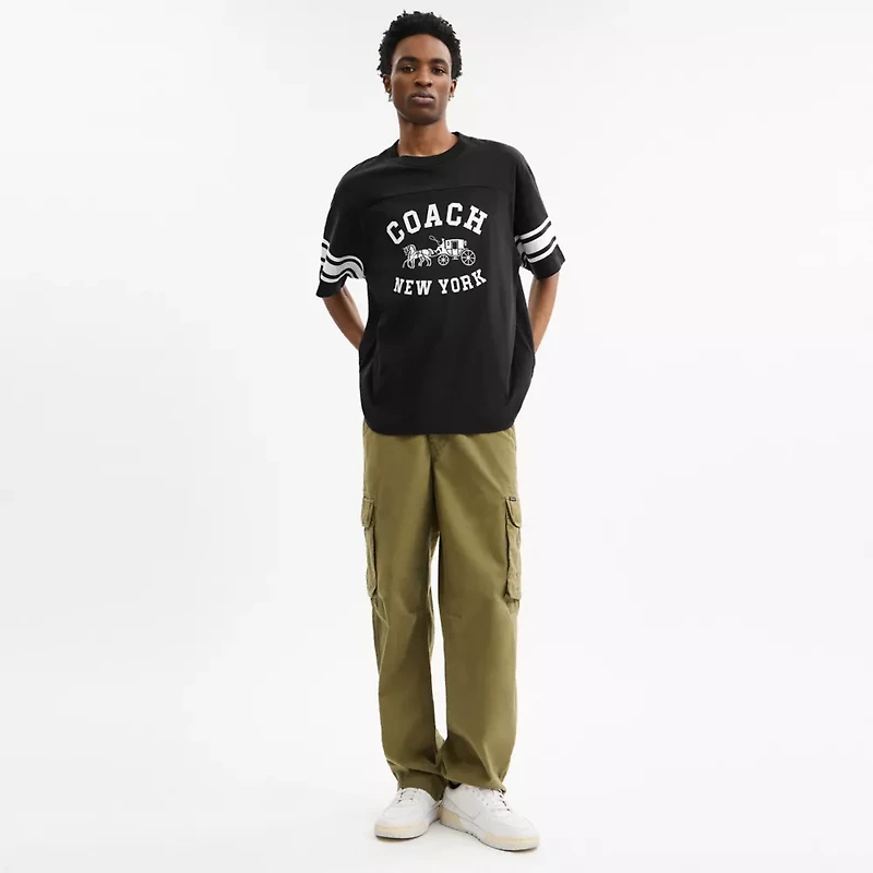 Horse And Carriage Relaxed T Shirt Organic Cotton