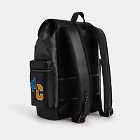 Sprint Backpack In Signature Canvas With Patches