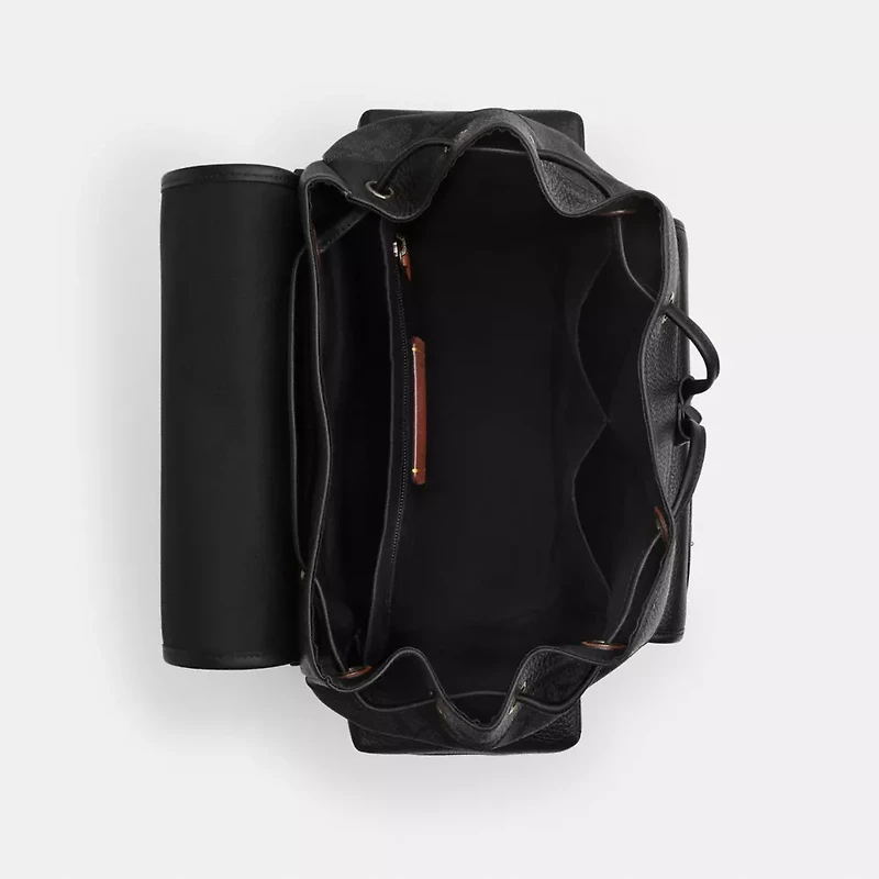 Sprint Backpack In Signature Canvas With Patches