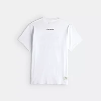 Relaxed T Shirt With Wasty Print