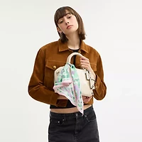 Andrea Paisley Print Silk Triangle Scarf