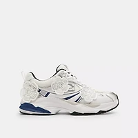 Mesh Sneaker With Tea Rose