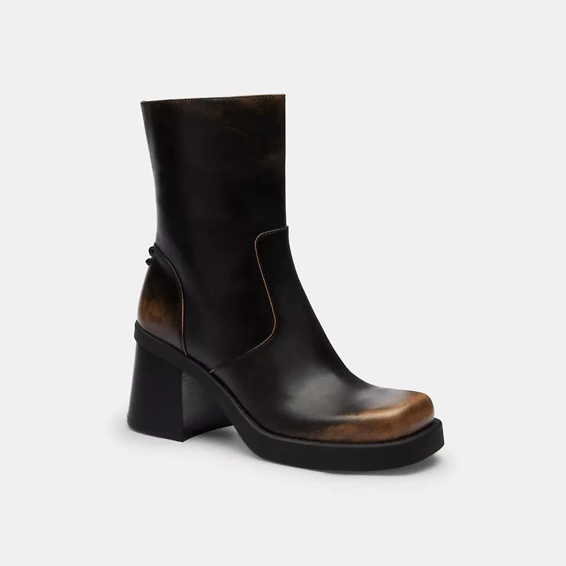 Sculpted C Bootie Loved Leather