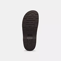 Sculpted C Platform Clog Signature Textile Jacquard