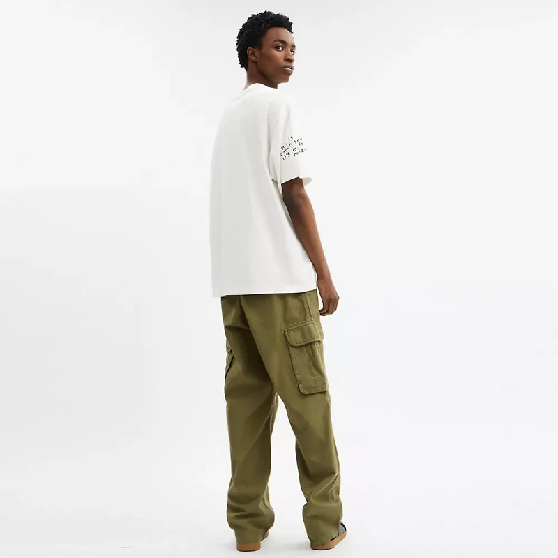 Heritage Sketch Print Relaxed T Shirt Organic Cotton
