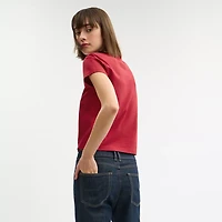 Heritage Sketch Print 90 S T Shirt Organic Cotton