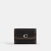 Essential Card Holder Wallet In Loved Leather