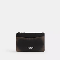 Essential Card Holder Wallet In Loved Leather