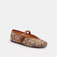 Mary Jane Crystal Signature Jacquard