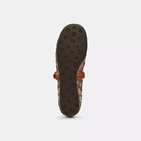 Mary Jane Crystal Signature Jacquard