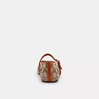 Mary Jane Crystal Signature Jacquard