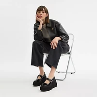 Tea Rose Platform Mary Jane