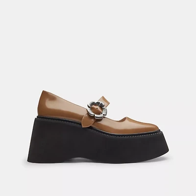 Tea Rose Platform Mary Jane