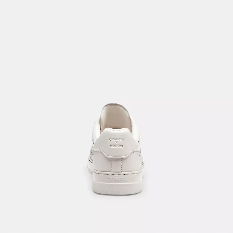 Coach X Peanuts High Line Sneaker With Newspaper Print