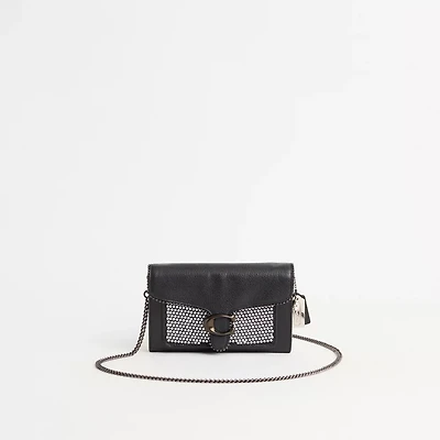 Upcrafted Tabby Chain Clutch With Beadchain