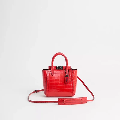 Restored Troupe Tote 16 In Alligator