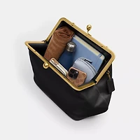 Large Kisslock Frame Bag