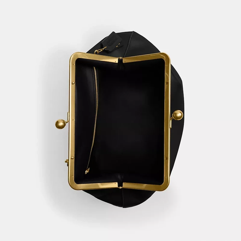 Large Kisslock Frame Bag