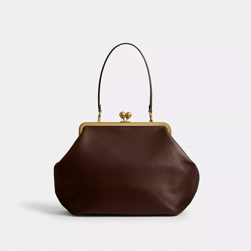 Large Kisslock Frame Bag