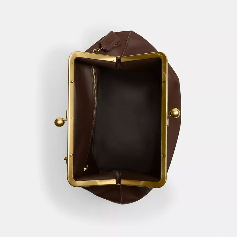 Large Kisslock Frame Bag