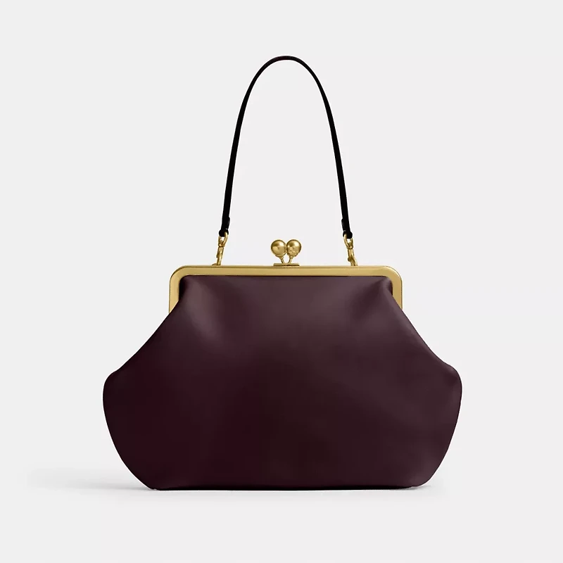 Large Kisslock Frame Bag
