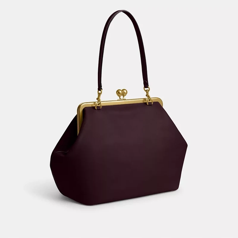 Large Kisslock Frame Bag