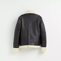 Restored Shearling Aviator Jacket
