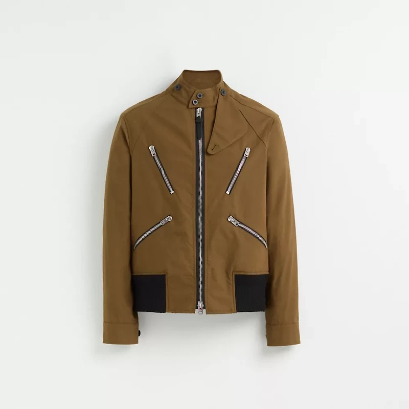 Restored Zip Barracuda Mac Coat
