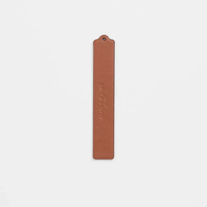 Remade Leather Heat Crease Bookmark